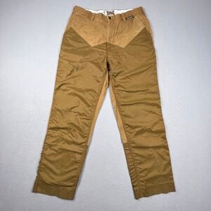 Gamehide Briar Hunting Pants Mens 34 Brown Nylon Reinforced Upland Field Utility